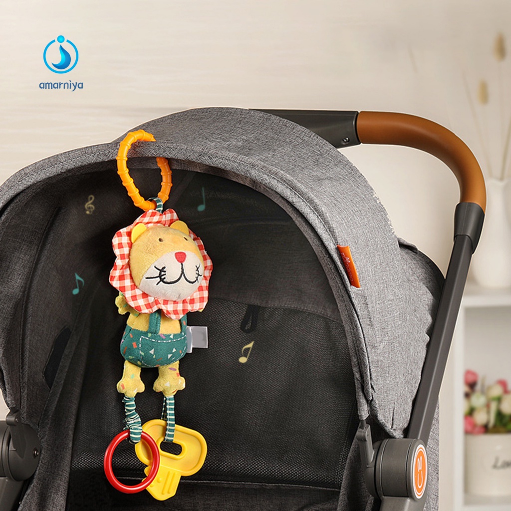 Set 4 Đồ chơi nhồi bông Hình Động Vật Dễ Thương Cho Bé