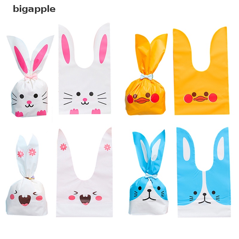 Set 50 Túi Nhựa Đựng Bánh Quy Dễ Thương