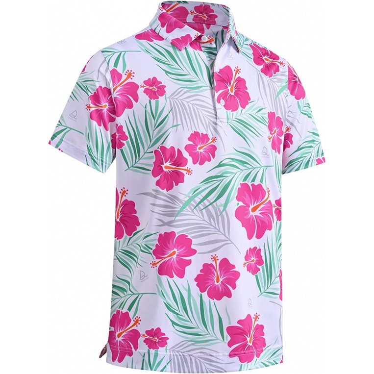 Áo polo Tay Ngắn Có Cổ Thoáng Khí Phong Cách Thể Thao Thời Trang Cho Nam