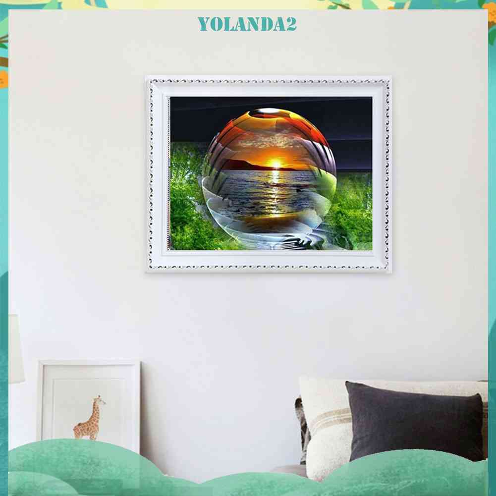 Tranh Đính Đá Kim Cương Toàn Bộ Tự Làm Hình Vẽ Thủ Công DIY