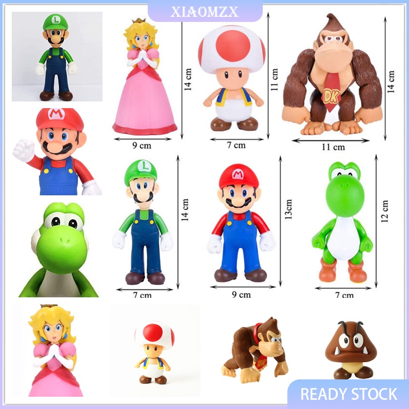 Nhân Vật Super Mario Bros. Đồ trang trí Đồ Chơi Nhân Vật Mario Luigi