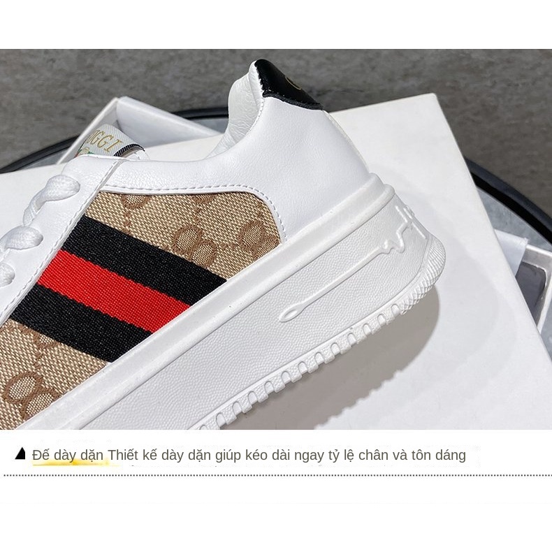 Giày Thể Thao Đế Dày Màu Sắc Retro Thời Trang Cho Nữ