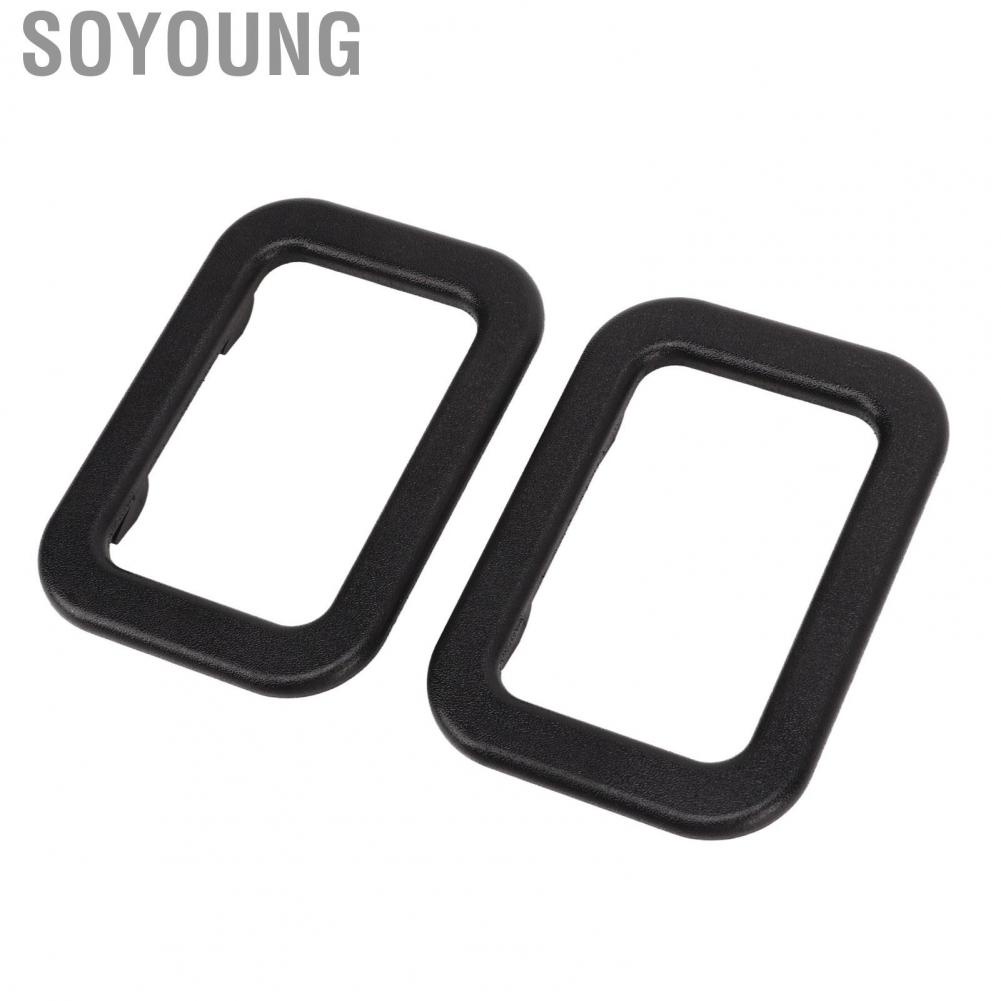 Soyoung 51211876043  Replacement Durable Long Service Life Interior Door Handle Surround Cover Easy To Install  for Car