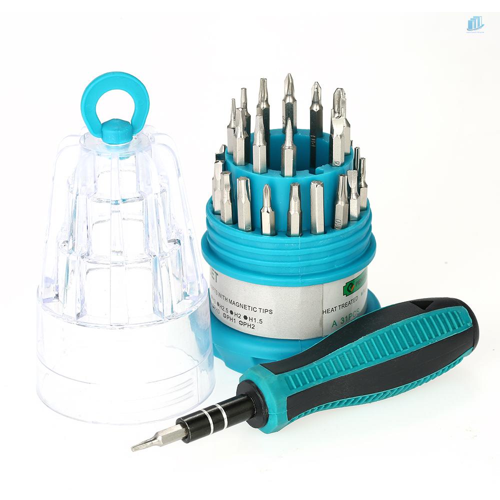 Bộ 31 Dụng Cụ Tua Vít Từ Tính Đa Năng Sửa Chữa Điện Thoại Ổ Cứng / Đồng Hồ Thông Minh / Đồng Hồ / PSP