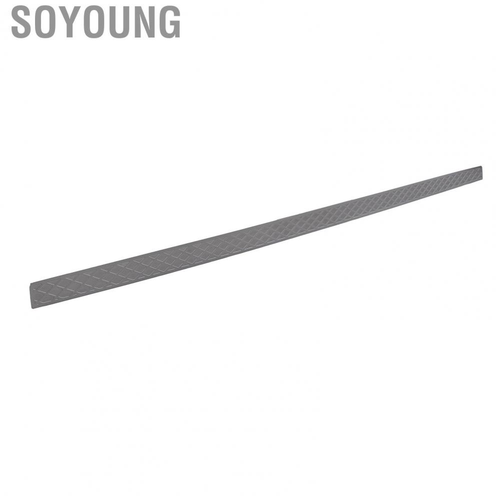 Soyoung Hood Vent Decoration Cover  Front Engine Hood Grille Cover Deformation Proof Glossy Surface Aluminium Alloy Perfect Fit  for Car