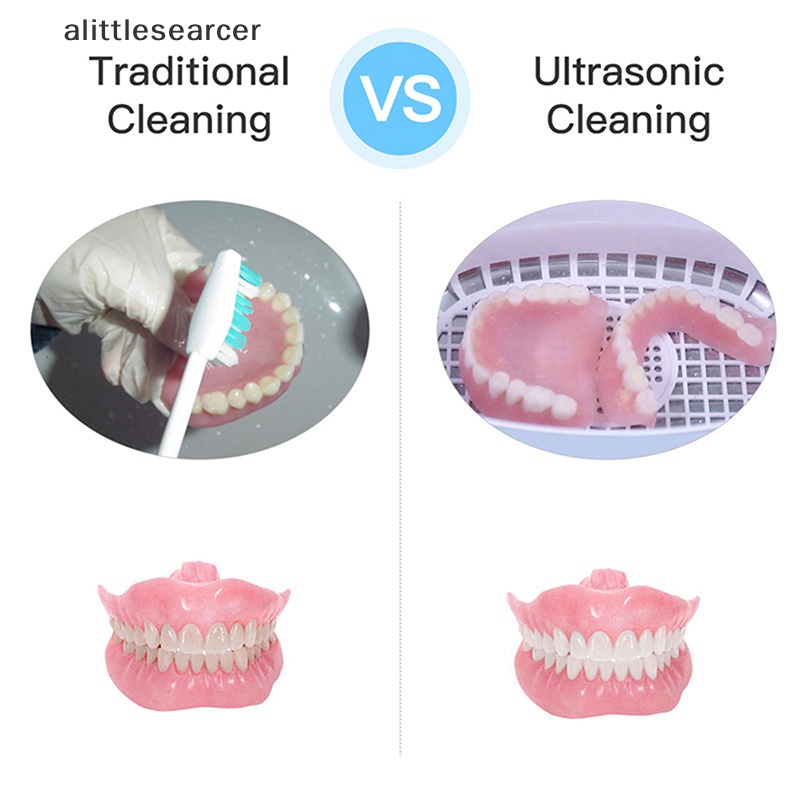 Máy Vệ Sinh Trang Sức Sử Dụng Sóng Siêu Âm 600ML Có Hẹn Giờ