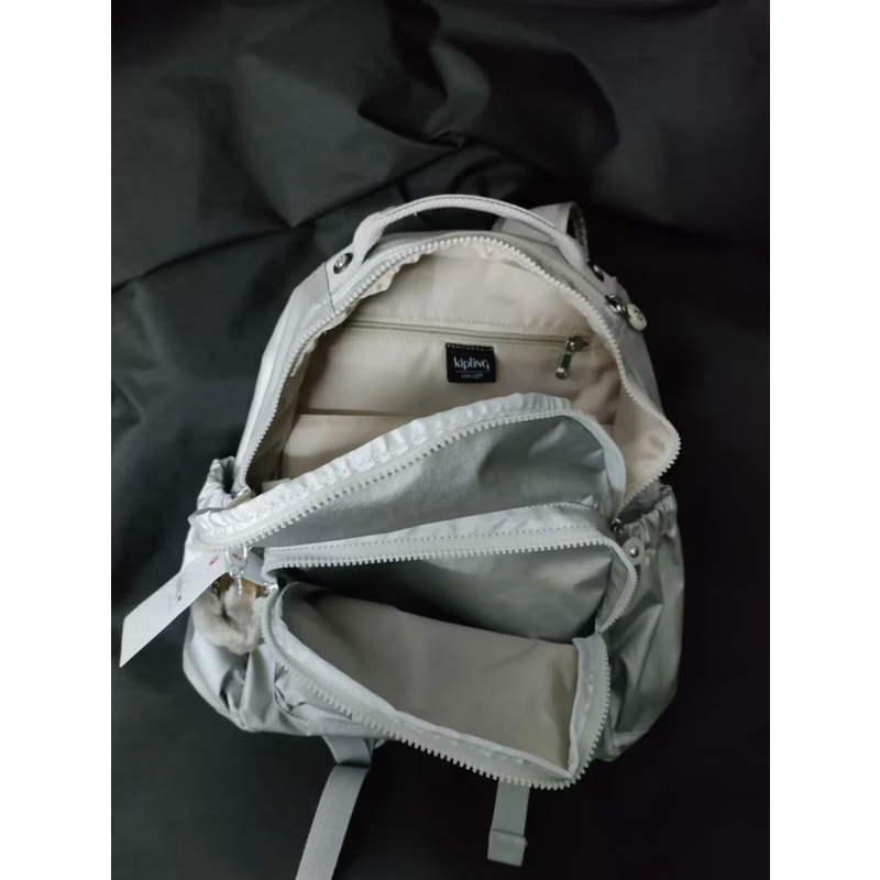 Nấm  Bạc Kim Loại!Ba Lô Siêu Nhẹ Thời Trang Xuân Hè 2023 Cho Nữ