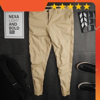 HÀNG VNXK - Quần kaki  vàng kem dáng SlimFit ôm gọn không ôm sát có co giãn dễ chịu !