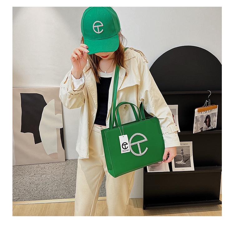 Túi Xách JASMIN NOIR Da PU Cỡ Lớn Thiết Kế Đơn Giản Thời Trang Cho Nữ