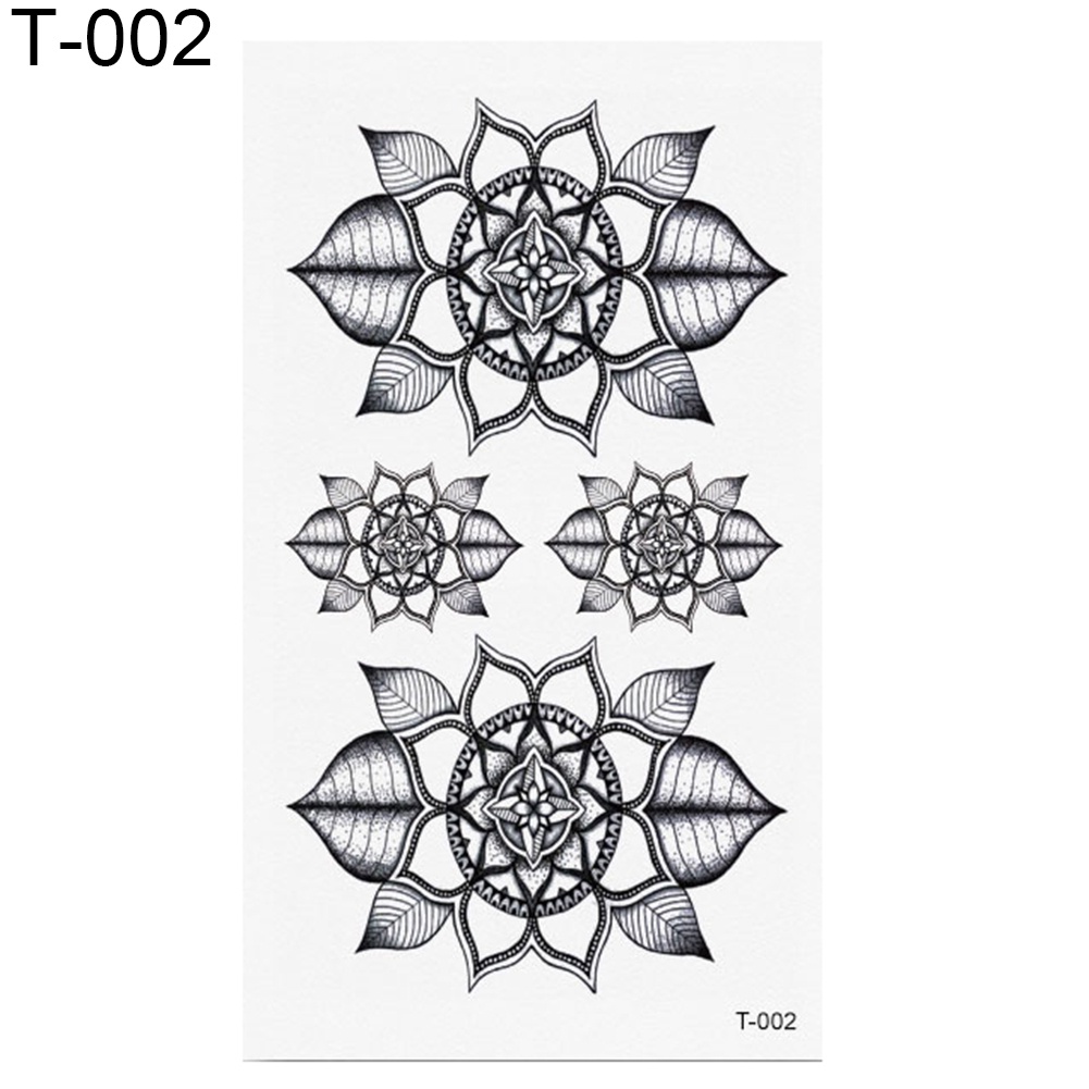 Hình Xăm Dán Tạm Thời Hình Lá Phong / Cáo / Hươu Chống Nước Thời Trang