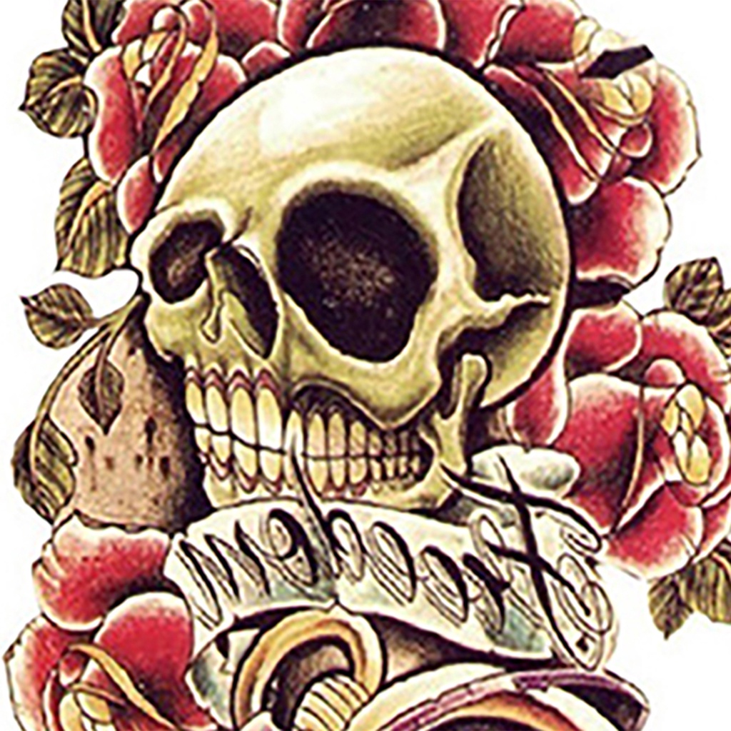 Miếng Dán Chân In Họa Tiết Hoa Và Thú Cưng Cỡ Lớn Độc Đáo