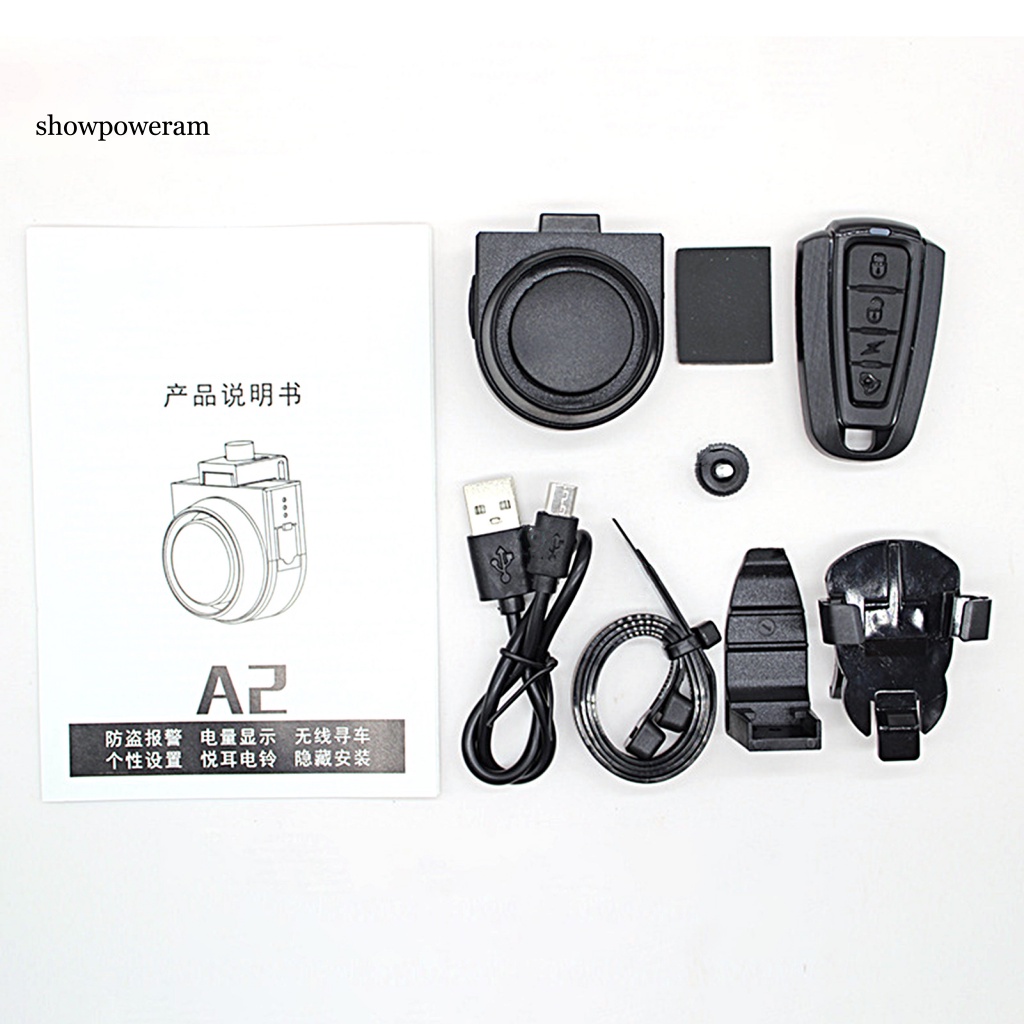 1 Bộ Chuông Gắn Tay Lái Xe Đạp / Scooter 3D Cảm Biến Âm Thanh Chống Rỉ Sét