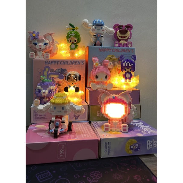 Đồ Chơi Lắp Ráp Mô Hình kuromi ghép hình Phi Hành Gia,Dễ Thương 12 cung hoàng đạo- Món quà tuyệt vời cho trẻ em