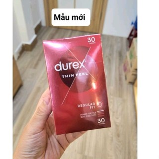 Bao cao su siêu mỏng siêu dai Durex hộp 30 chiếc - xuất xứ Úc