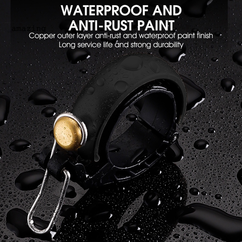 Chuông Gắn Tay Lái Xe Đạp Cứng Cáp Phong Cách Vintage