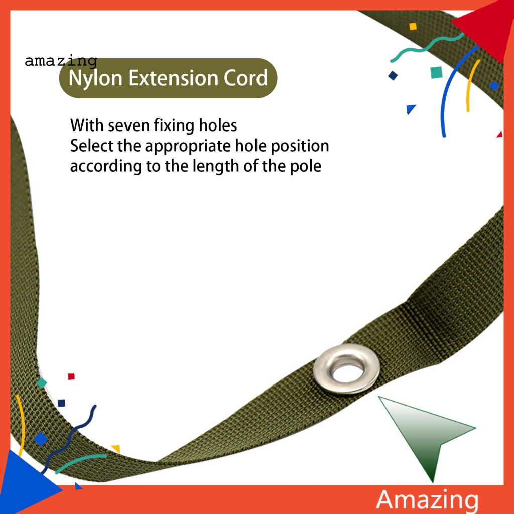 Dây Nylon Nối Dài Cố Định Lều Trại Chống Mòn