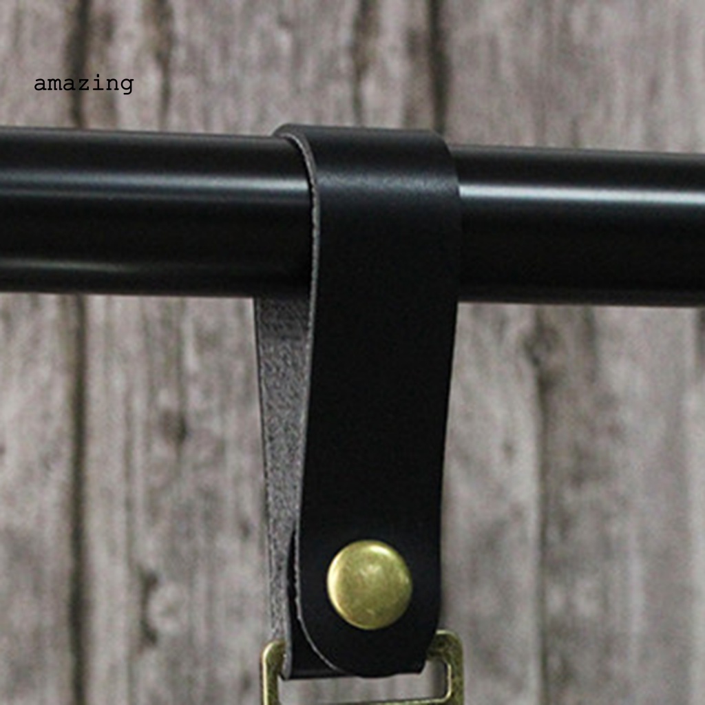 Móc Treo Đồ Bằng Da Giả Chống Rách Tiện Dụng Khi Đi Cắm Trại