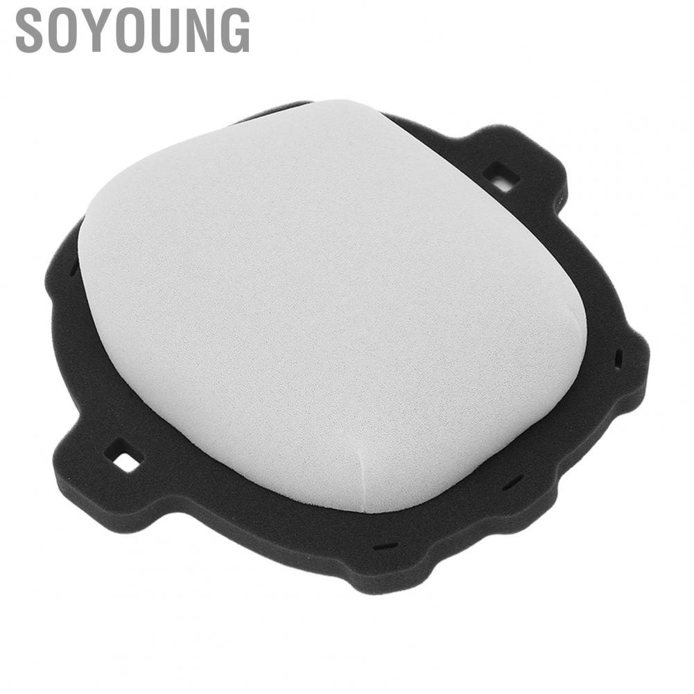 Soyoung Motorcycle Air Filters  Dustproof PVC Lightweight Environmentally Friendly High Efficiency Simple Installation Air Intake Filter  for Motorbike