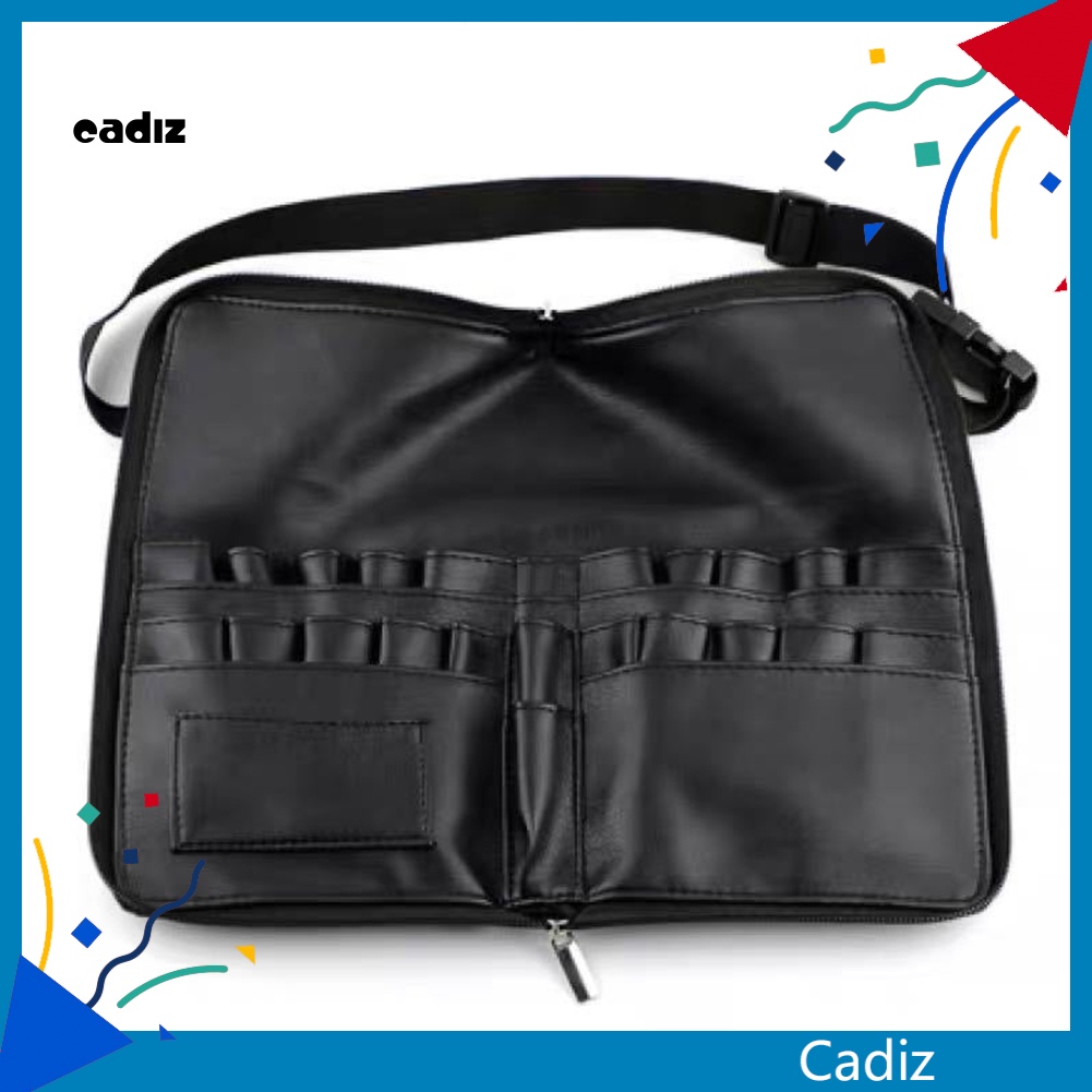 Túi Đựng Dụng Cụ Trang Điểm Chất Liệu Giả Da Chống Thấm Nước Sức Chứa Lớn