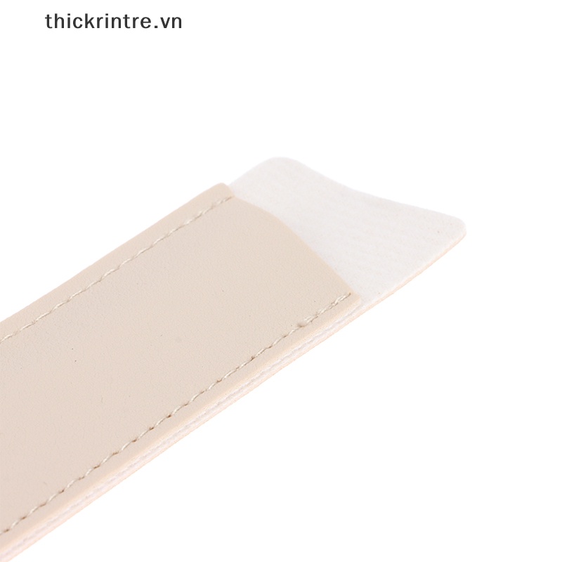 1 Dụng Cụ Trộn Phấn Trang Điểm Hai Đầu Bằng Thép Không Gỉ Kèm Túi Đựng PU