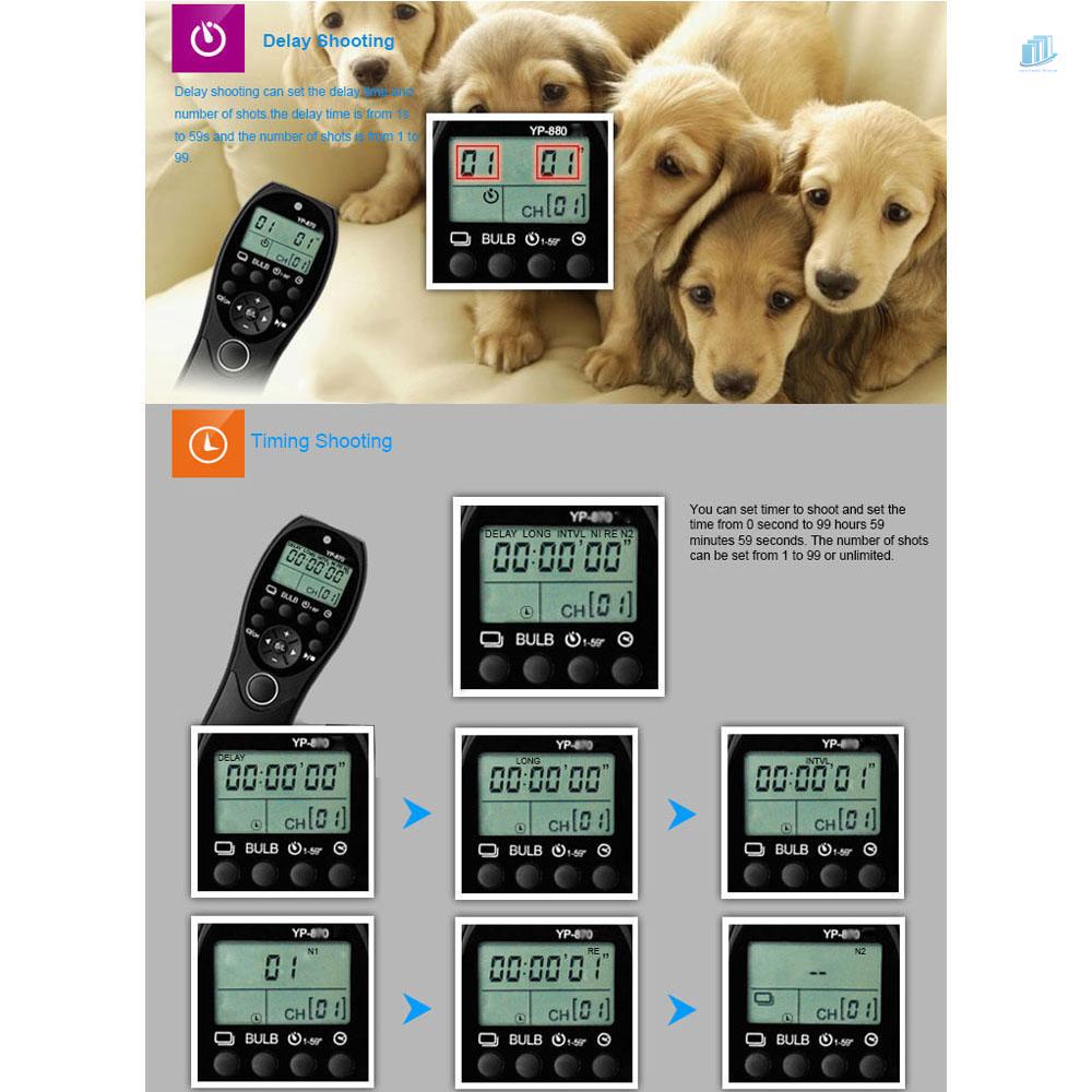 Điều Khiển Hẹn Giờ Cho Camera A58 A7R A7 A7II A7RII A7SII A7SII A7S A6000 A5000 A5100 A3000 RX110II DSLR