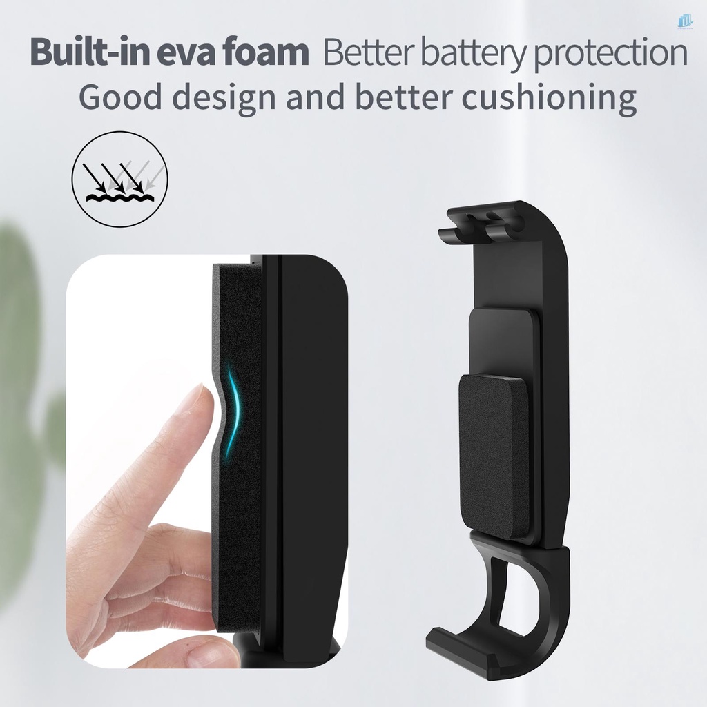 TELESIN Vỏ Hợp Kim Nhôm Bảo Vệ Pin Sạc Dự Phòng Thông Minhwatchinone Tel Resin GP-C-902 Có Cổng Sạc Thay Thế Cho 9