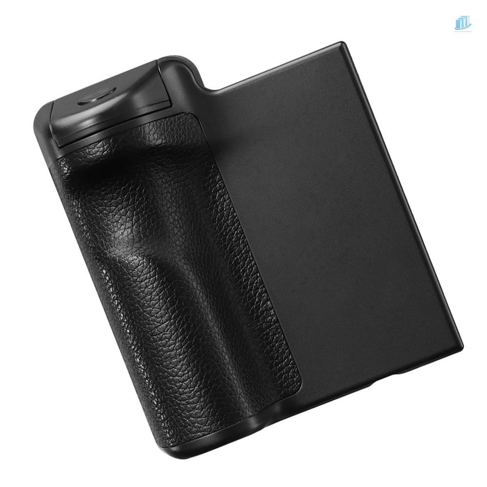 Tay Cầm Chụp Ảnh Selfie 3 Trong 1 Bằng PU Chống Rung Lắc Cho Điện Thoại Android iOS