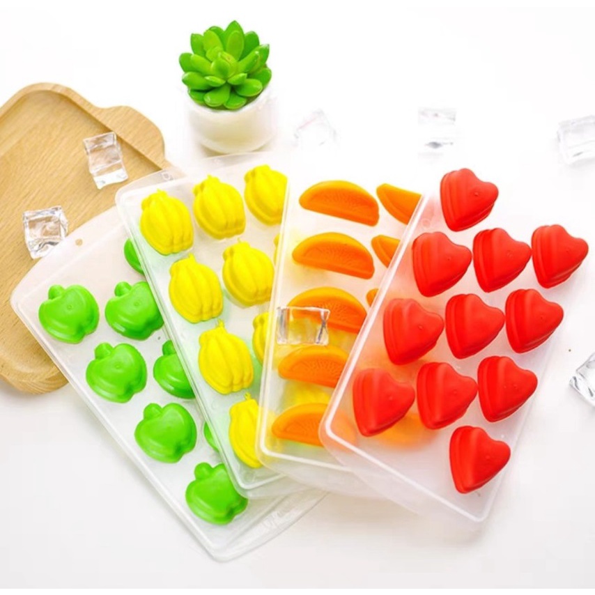 Khuôn Làm Thạch Rau Câu Trà Sửa 36 Ô 9 Họa Tiết - Thingkids