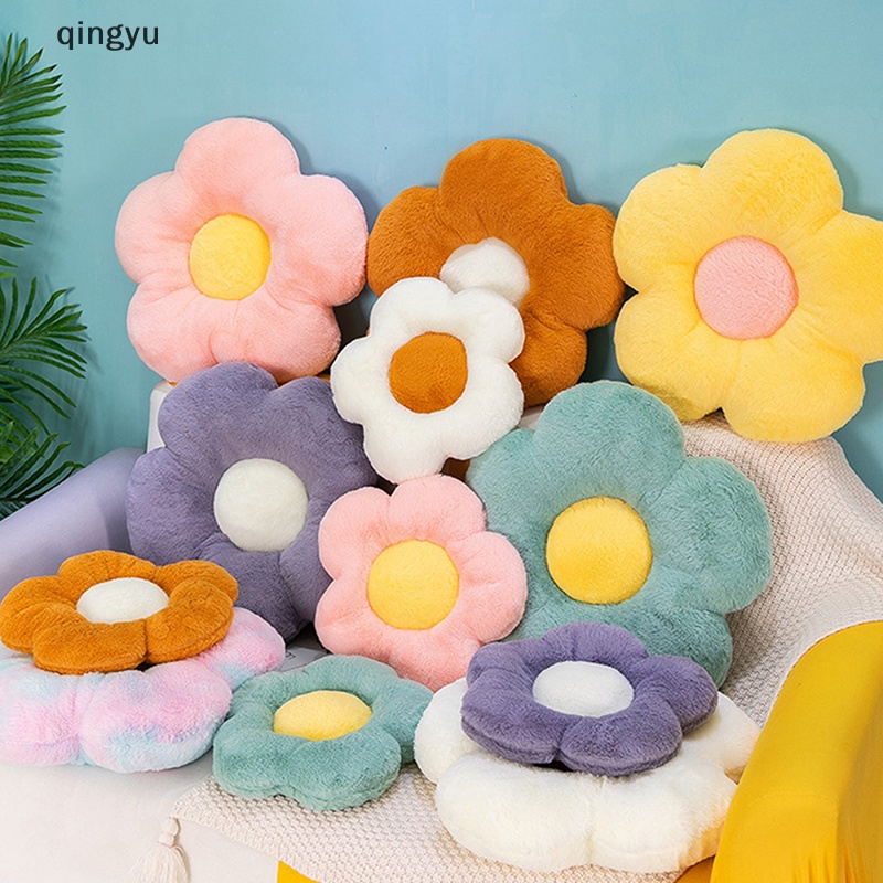 Gối Đệm Ngồi 35cm Hình Hoa Cúc / Hướng Dương Trang Trí Phòng Ngủ Cho Bé