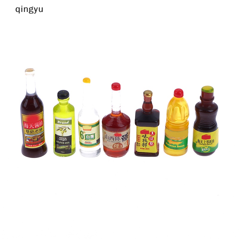 Bộ 7 Hũ Đựng Gia Vị 1: 12 Trang Trí Nhà Búp Bê