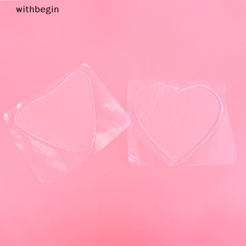 Miếng Dán Nâng Ngực / Tay / Cổ Bằng Silicon Trong Suốt Chống Nếp Nhăn Chống Lão Hó