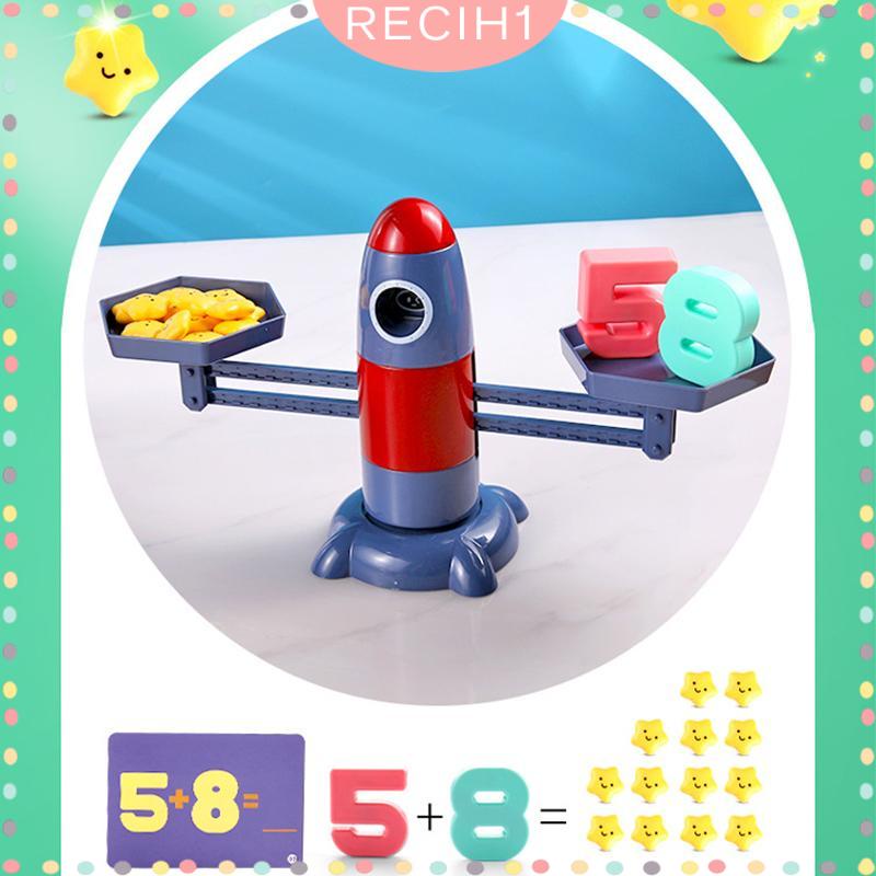 Bộ Đồ Chơi Cân Tên Lửa Giáo Dục Sớm Cho Bé