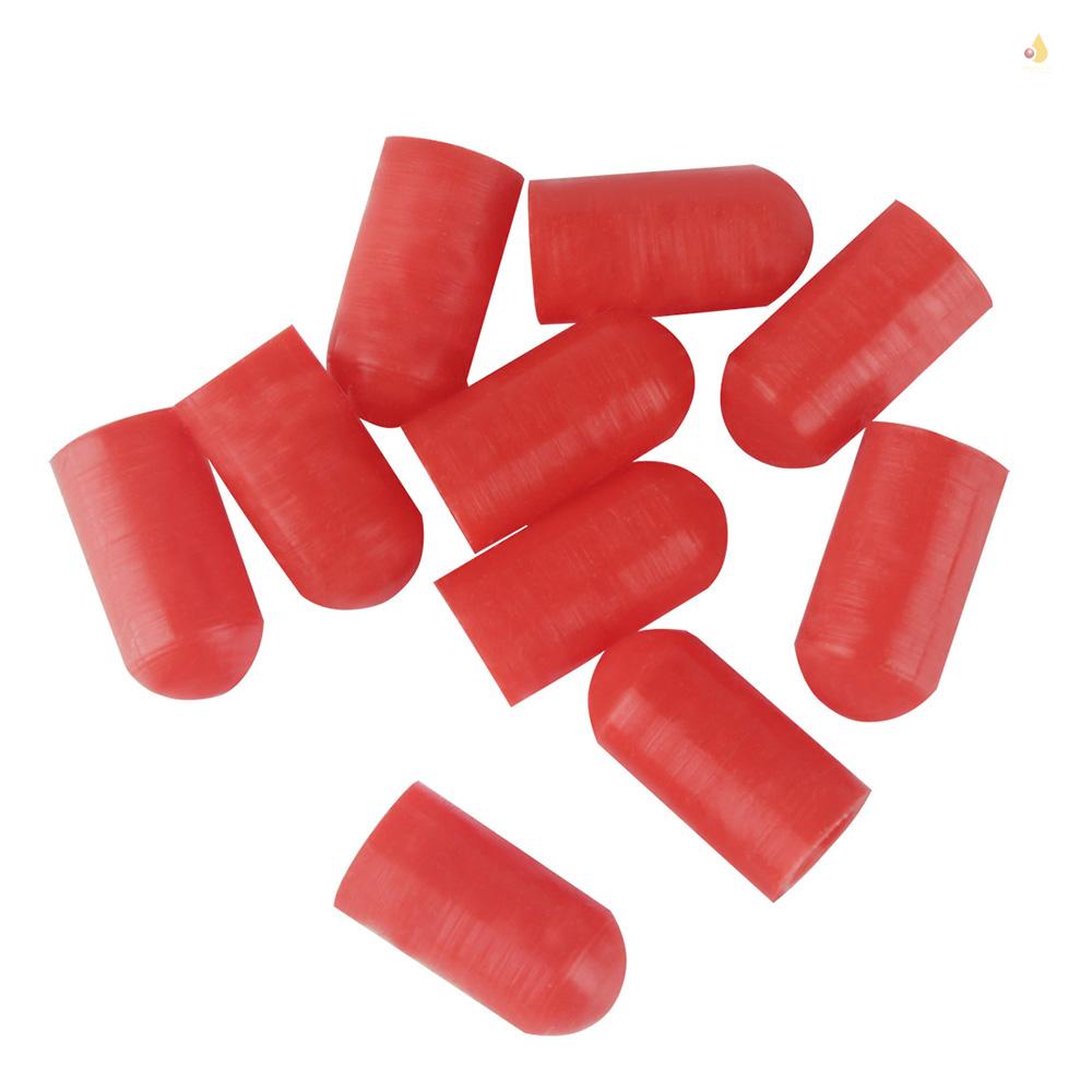 Bộ 10 Vỏ Bọc Bảo Vệ Đầu Trống Bằng Silicone Không Gây Tiếng Ồn Tiện Dụng