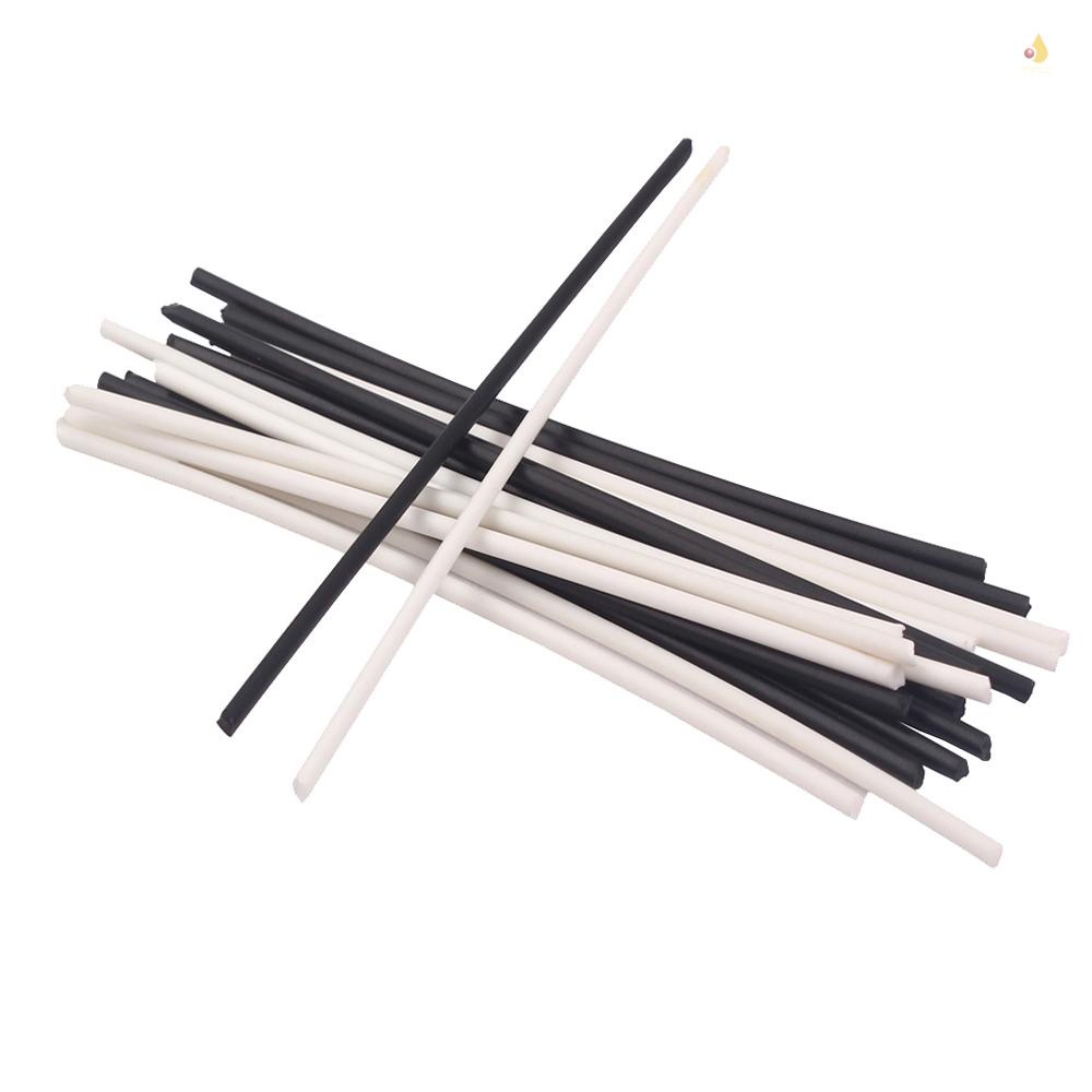 Set 10 Miếng Gỗ Đánh Dấu Vị Trí Đàn Guitar Bass Màu Trắng Đen 102 * 2mm Kèm 10 Tấm Bảng Đen