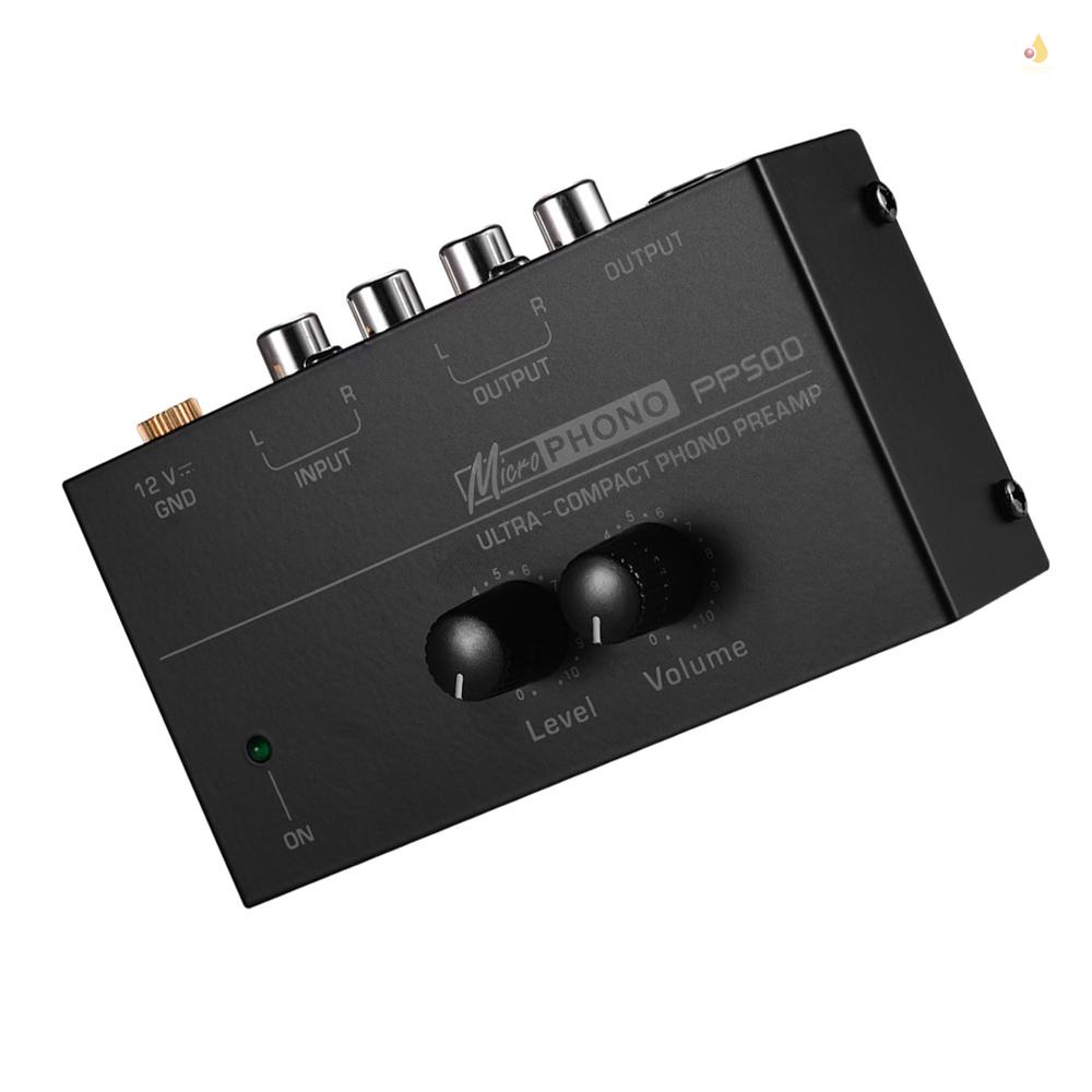 Bộ Dụng Cụ Hiệu Phono Preamp Prea Với Mức Độ Âm Lượng Và Điều Khiển Âm Lượng Đầu Vào &amp; Đầu Ra 1 / 44