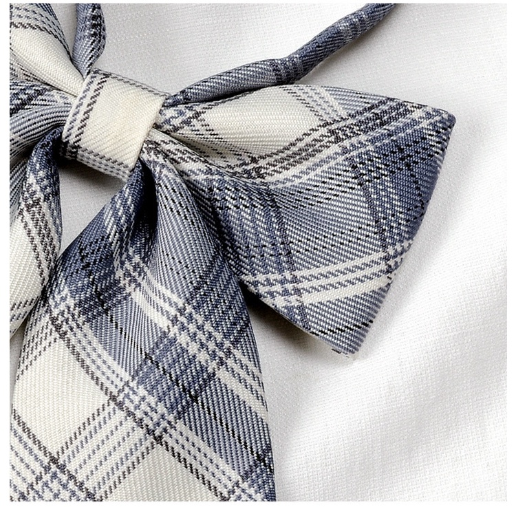 Cà Vạt Nơ Sọc Ca Rô Thời Trang Nhật Bản Cá Tính Cho Nam Nữ