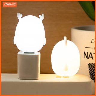 Đèn ngủ led không dây usb hình con nai mini dùng làm quà tặng cho bé