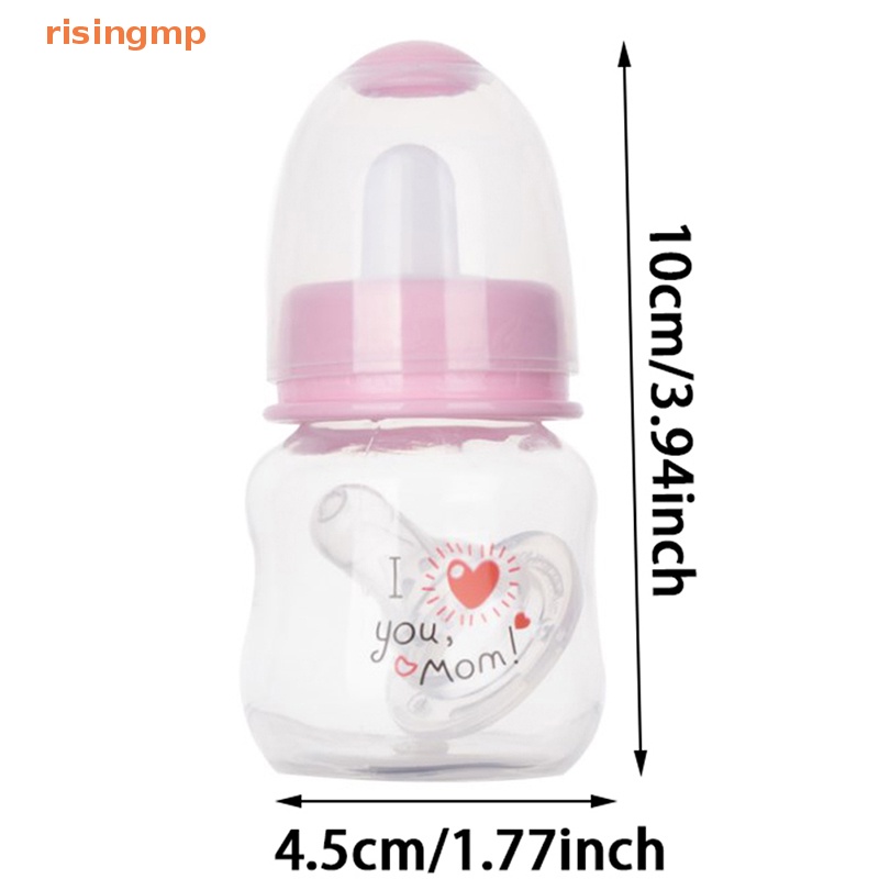 Bình Sữa Mini 60ml Bằng Nhựa PP In Họa Tiết Hoạt Hình Dễ Thương Tiện Dụng Cho Bé Sơ Sinh