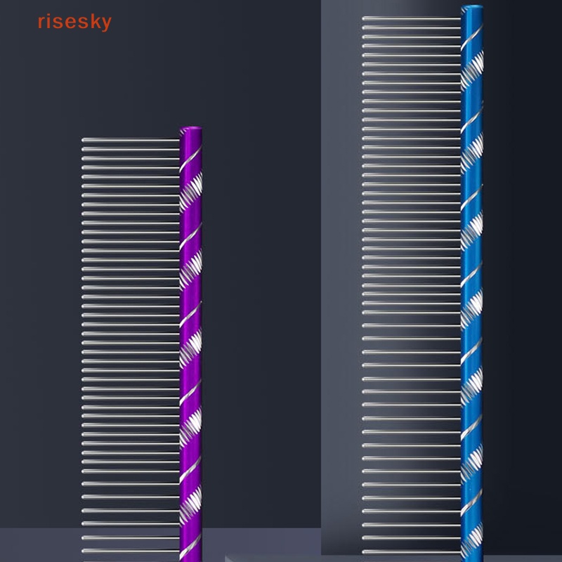 Lược Chải Lông Bằng Thép Không Gỉ Nhiều Màu Sắc Dành Cho Thú Cưng