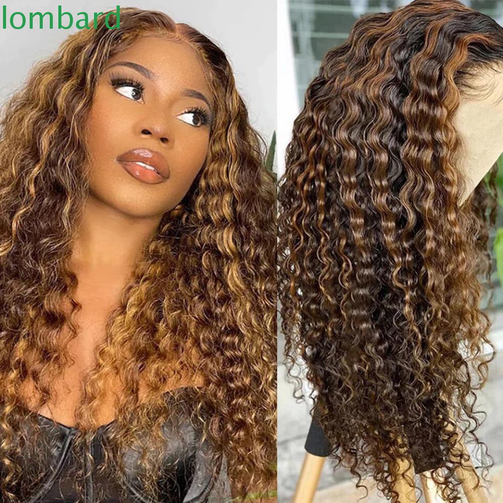 Tóc Giả Xoăn Lọn To Kiểu Afro Kinky Bằng Sợi Tổng Hợp Màu Nâu Mềm Chịu Nhiệt Cao DIY