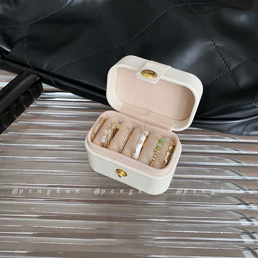 Hộp Đựng Nhẫn Mini Thiết Kế Đơn Giản Chất Lượng Cao