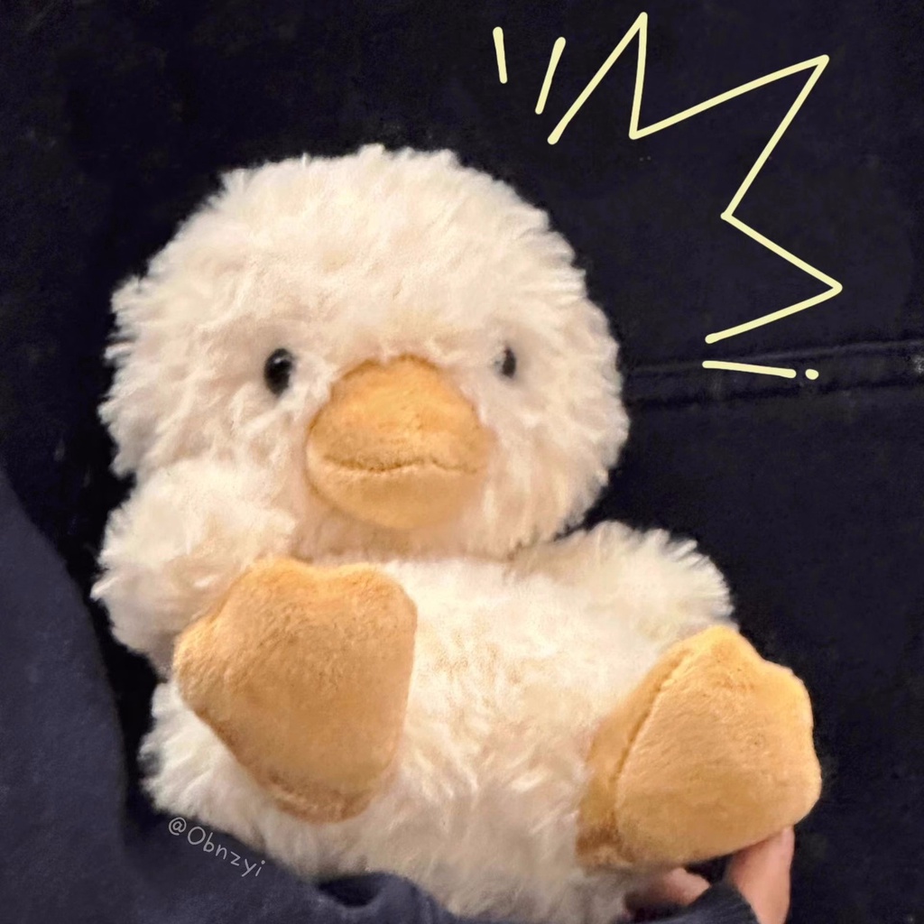 Mới Thú Nhồi Bông Hình Chú Vịt Ngọt Ngào Đáng Yêu