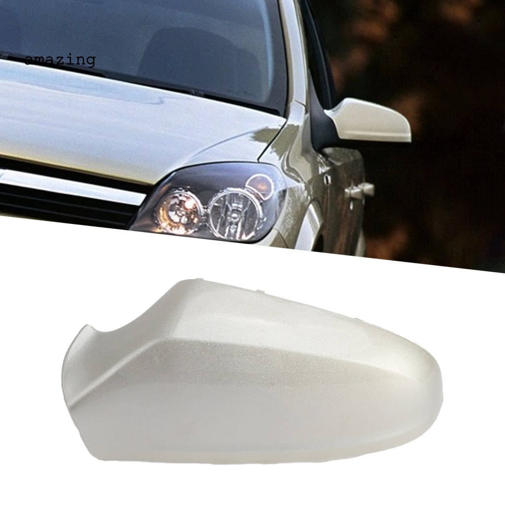 Ốp Gương Chiếu Hậu Hình Đôi Cánh Màu Bạc Cho Vauxhall ASTRA MK5 04-09