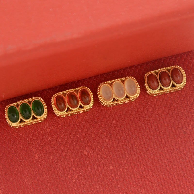 Chuỗi Hạt Màu Sắc Mạnh Mẽ Dùng Làm Trang Sức diy