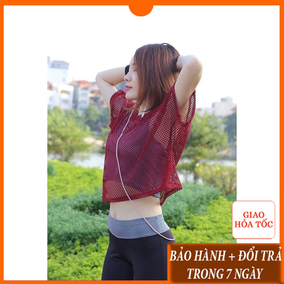 Những mẫu áo lưới tập gym, yoga cho nữ ở hà nội giá rẻ