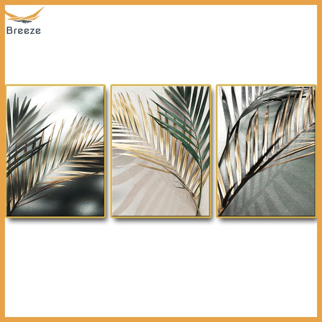 Tranh Vải Bạt Treo Tường In Hình Lá Cọ Cao Cấp Hiện Đại Trang Trí Nội Thất (Không Kèm Khung)