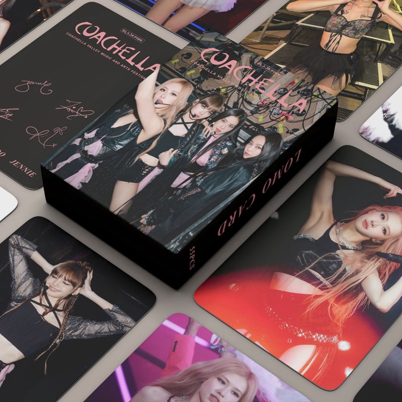 Blackpink Bộ Sưu Tập 55 Thẻ Hình Các Thành Viên Nhóm Nhạc Coachella 2023