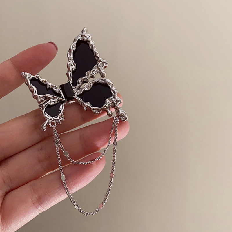 Trâm Cài Áo Hình Bướm Phong Cách retro Hàn Quốc Cao Cấp Thời Trang Thường Ngày Và Cá Tính Dành Cho Nữ niche