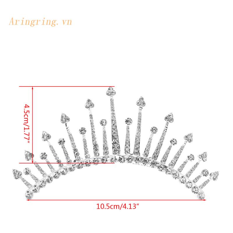 Cài Tóc Hình Vương Miện Đính Đá Thời Trang