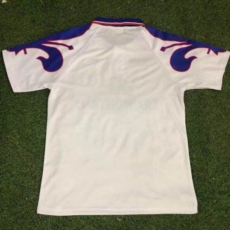 Áo Thun Đá Banh Tay Ngắn Size S-XXL 95-96 Fiorentina Phong Cách Vintage Cho Nam